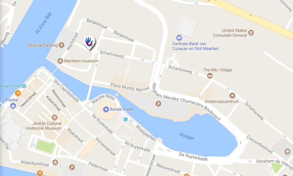 Nierstichting Curacao Map